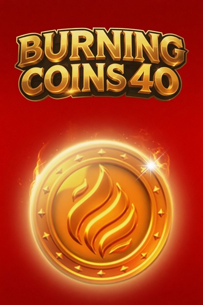 Machine Burning Coins 40 sur Cleobetra Casino